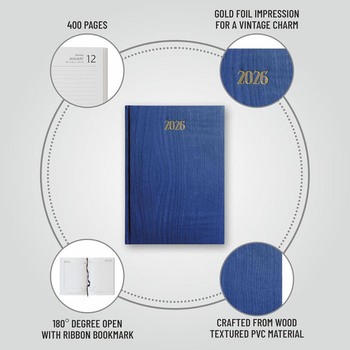 Anupam Dash 2026 Diary – Dated Daily Planner