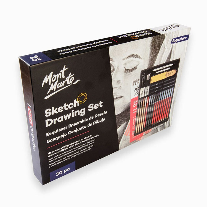 Mont Marte Sketch Drawing Set – Signature 30pc