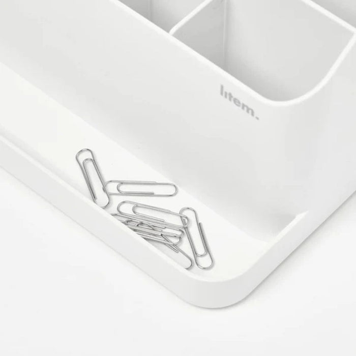 LITEM Desktop Holder – White