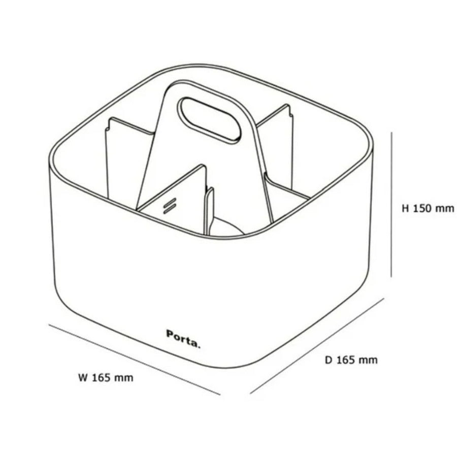 LITEM Porta Vita Stackable Square Storage