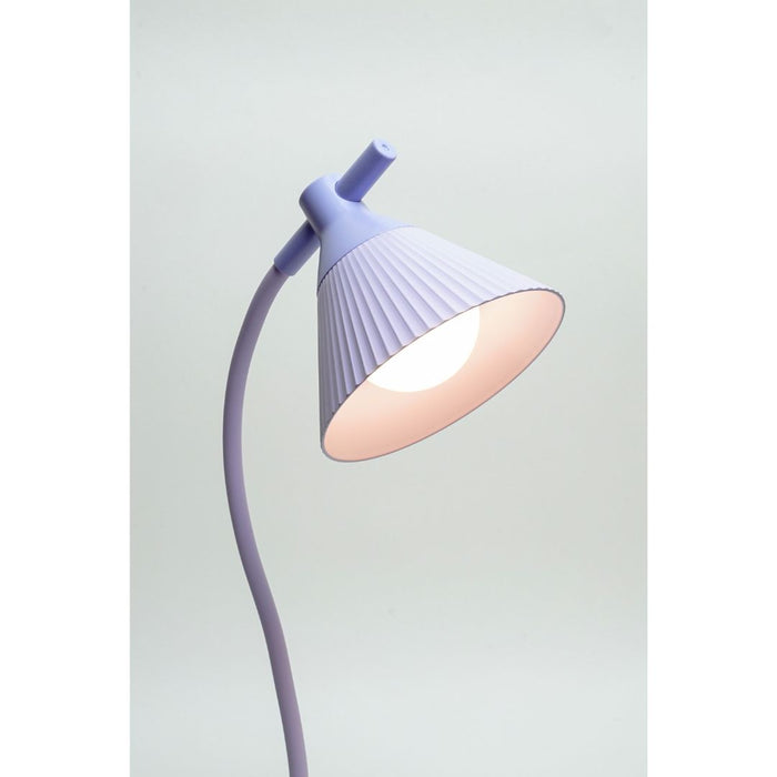 LONGDA - Clip-on Charging Desk Lamp - Lavender