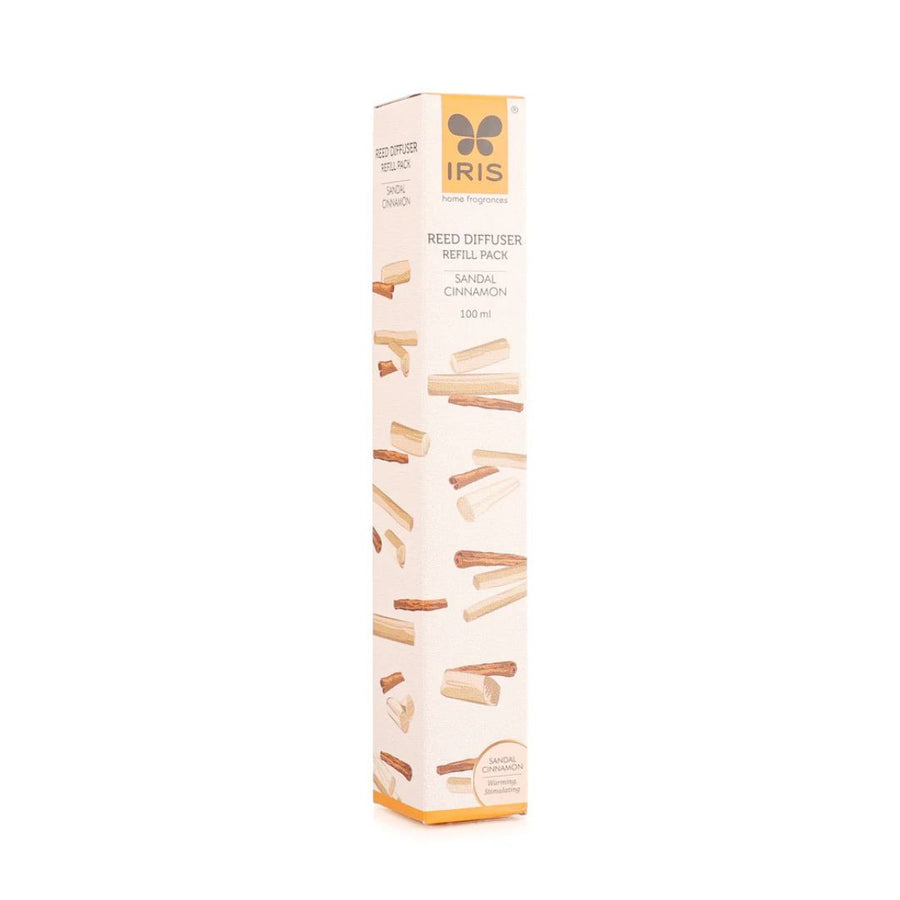 IRIS Sandal Cinnamon Reed Diffuser Refill Set - 100ml
