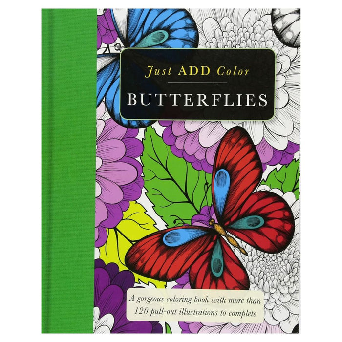 Butterflies – Just Add Color Series (Paperback)