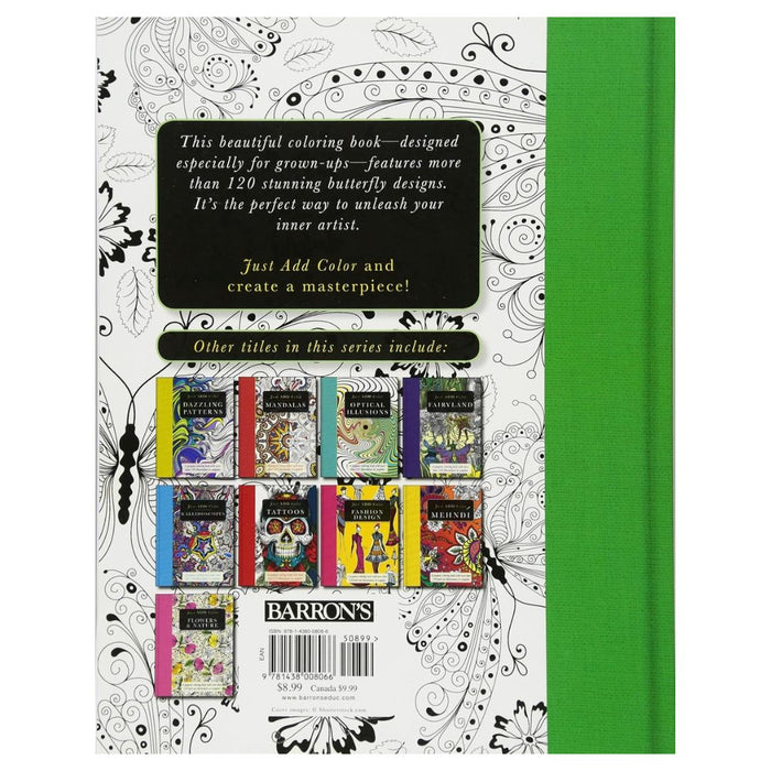 Butterflies – Just Add Color Series (Paperback)