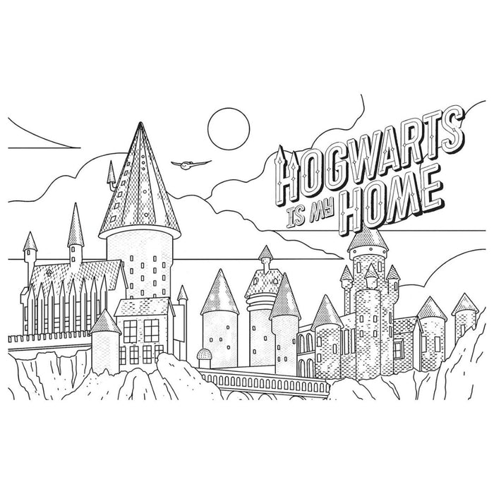 Harry Potter Magical Art Coloring Book - Paperback