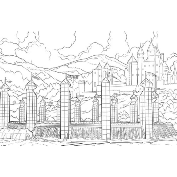 Harry Potter – An Official Colouring Book: Gryffindor House Pride