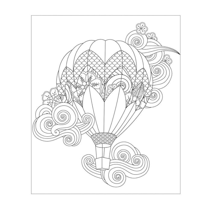 The Peaceful Dreams Colouring Book – Calming Images to Soothe Your Mind
