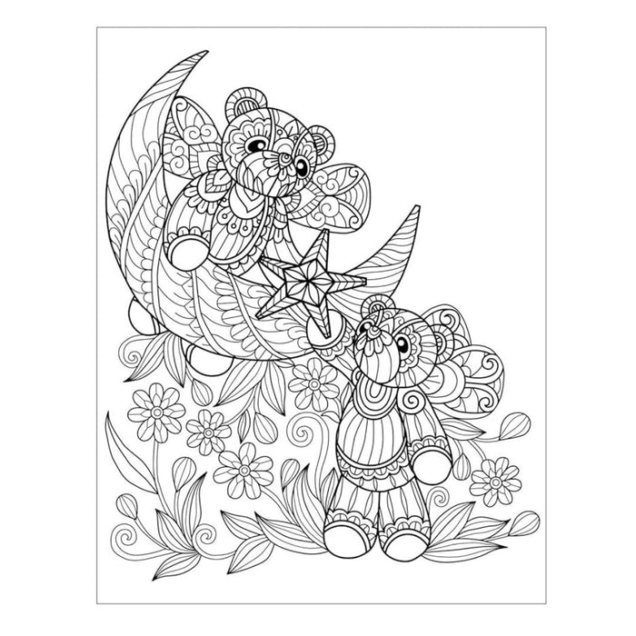 The Peaceful Dreams Colouring Book – Calming Images to Soothe Your Mind