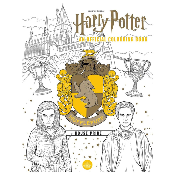 Harry Potter: Hufflepuff House Pride – An Official Colouring Book