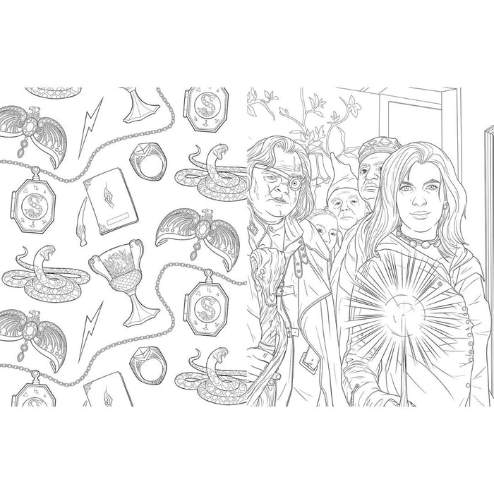 Harry Potter: Hufflepuff House Pride – An Official Colouring Book