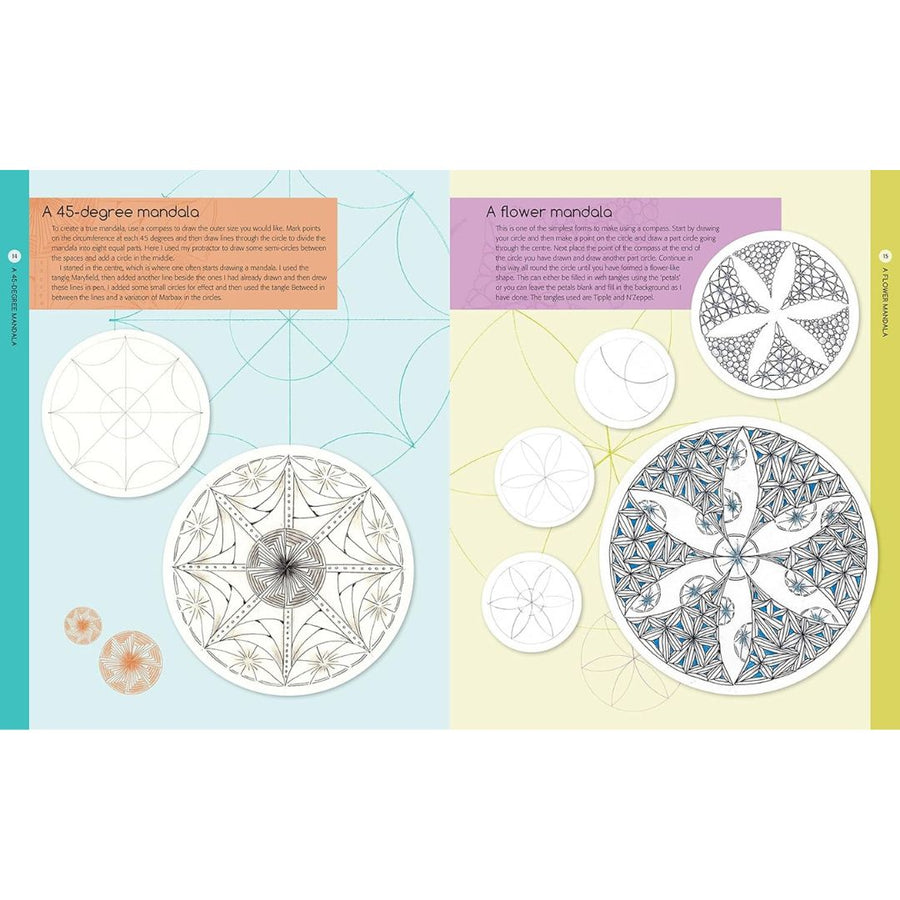 Drawing Zentangle Mandalas – The Mindful Way to Creativity - Jane Marbaix