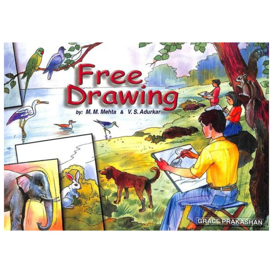 Free Drawing Book by M.M. Mehta & V.S. Adurkar