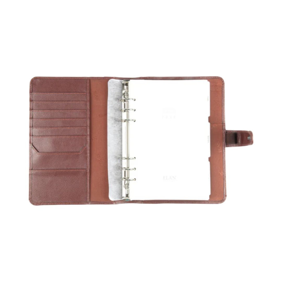 Elan Foam Business Planner 2026 – Large Dated Office Organizer - Brown