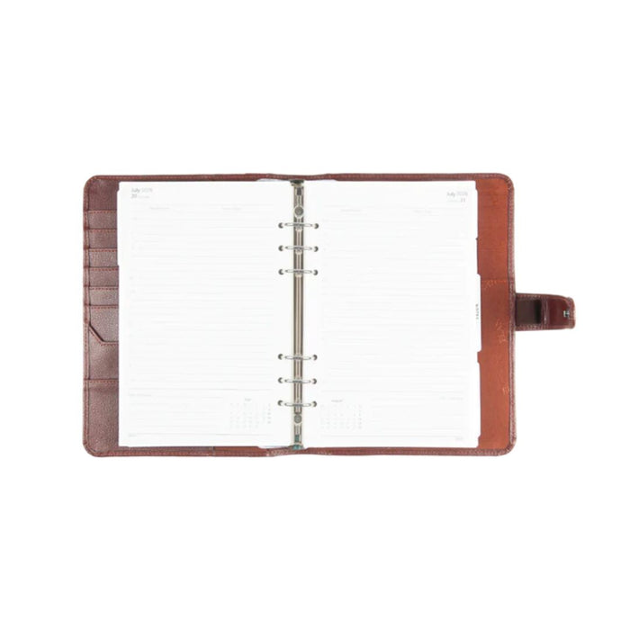 Elan Foam Business Planner 2026 – Large Dated Office Organizer - Brown