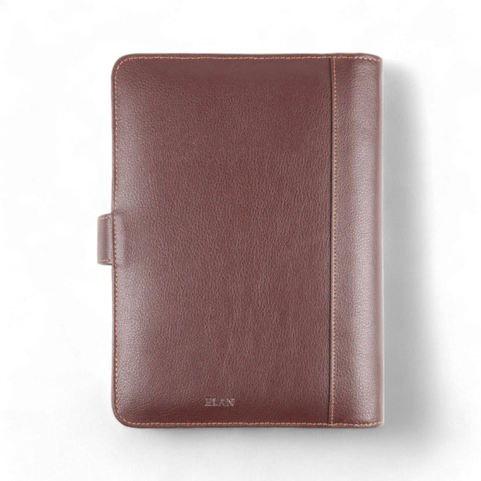 Elan Foam Business Planner 2026 – Large Dated Office Organizer - Brown