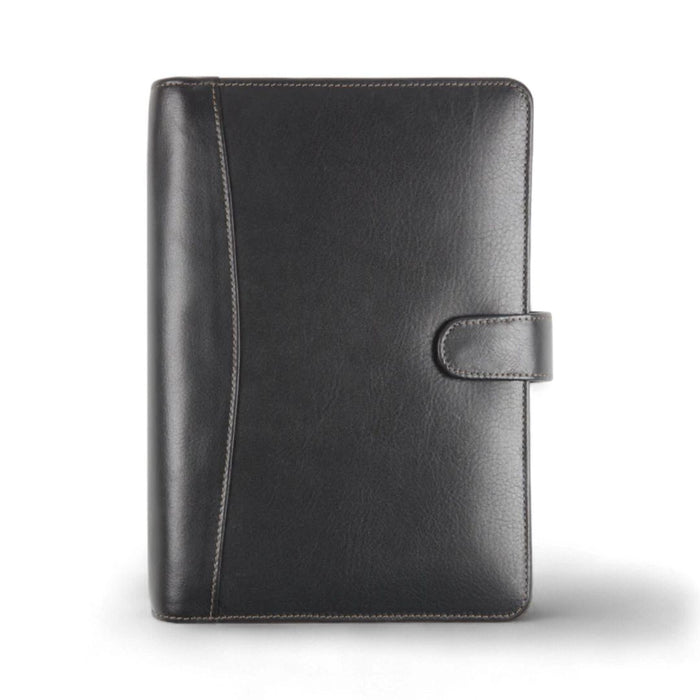 ELAN Leather Business Planner 2026 – Large Dated Organizer - Black