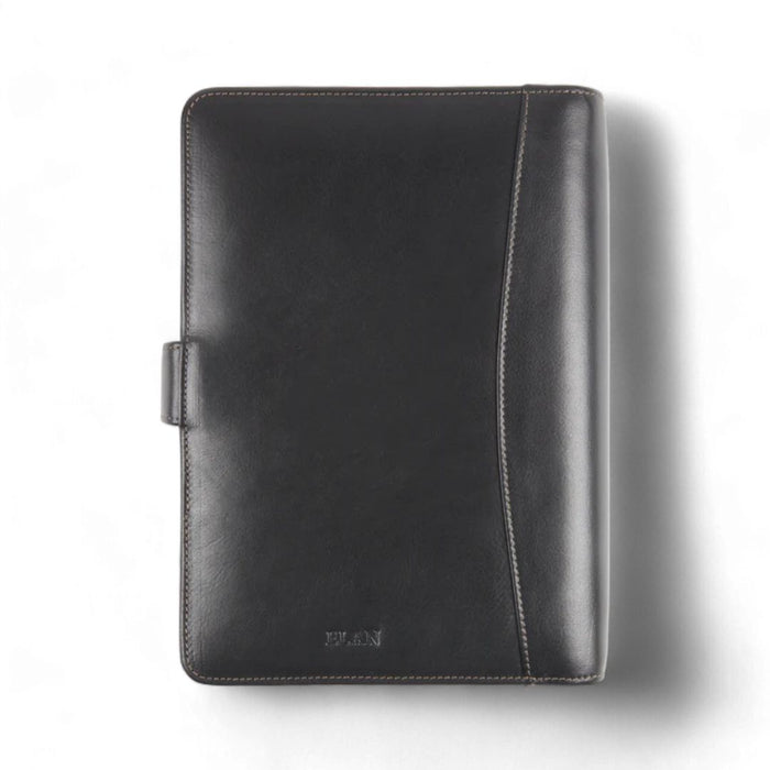 ELAN Leather Business Planner 2026 – Large Dated Organizer - Black