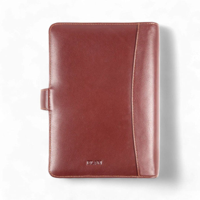 ELAN Leather Business Planner 2026 – Large Brown Dated Organizer