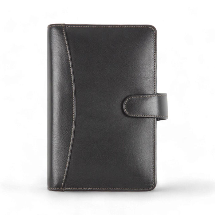ELAN Leather Executive Planner 2026 – Medium Black Dated Journal for Professionals