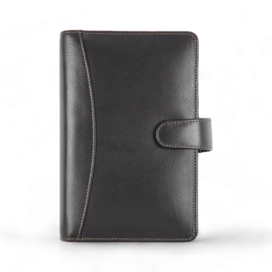 ELAN Leather Executive Planner 2026 – Medium Black Dated Journal for Professionals