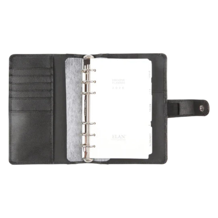 ELAN Foam Executive Planner 2026 – Medium Daily Organizer for Work (Black)