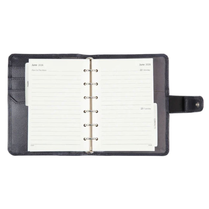 ELAN Foam Personal Planner 2026 – Compact Organizer for Goals & Notes (Blue)