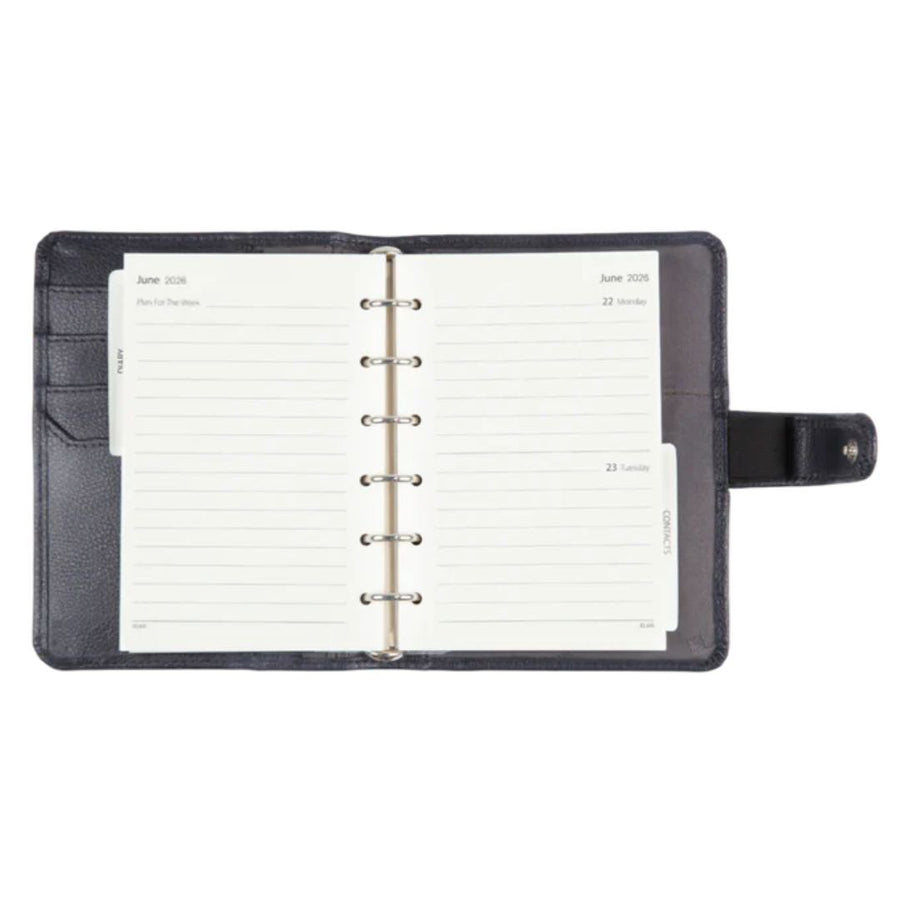 ELAN Foam Personal Planner 2026 – Compact Organizer for Goals & Notes (Blue)