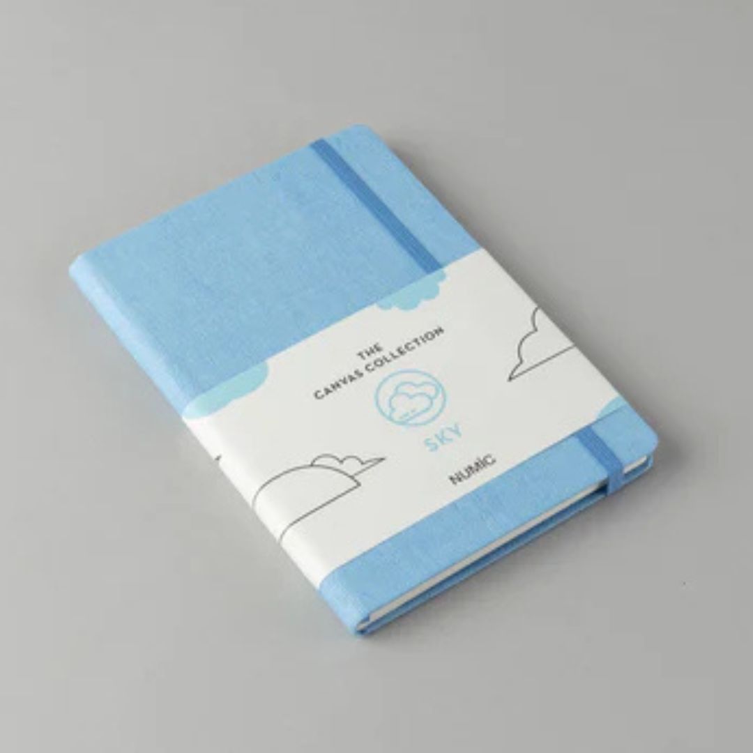 Numic Numic Canvas Collection Notebook – Light Blue — Mango