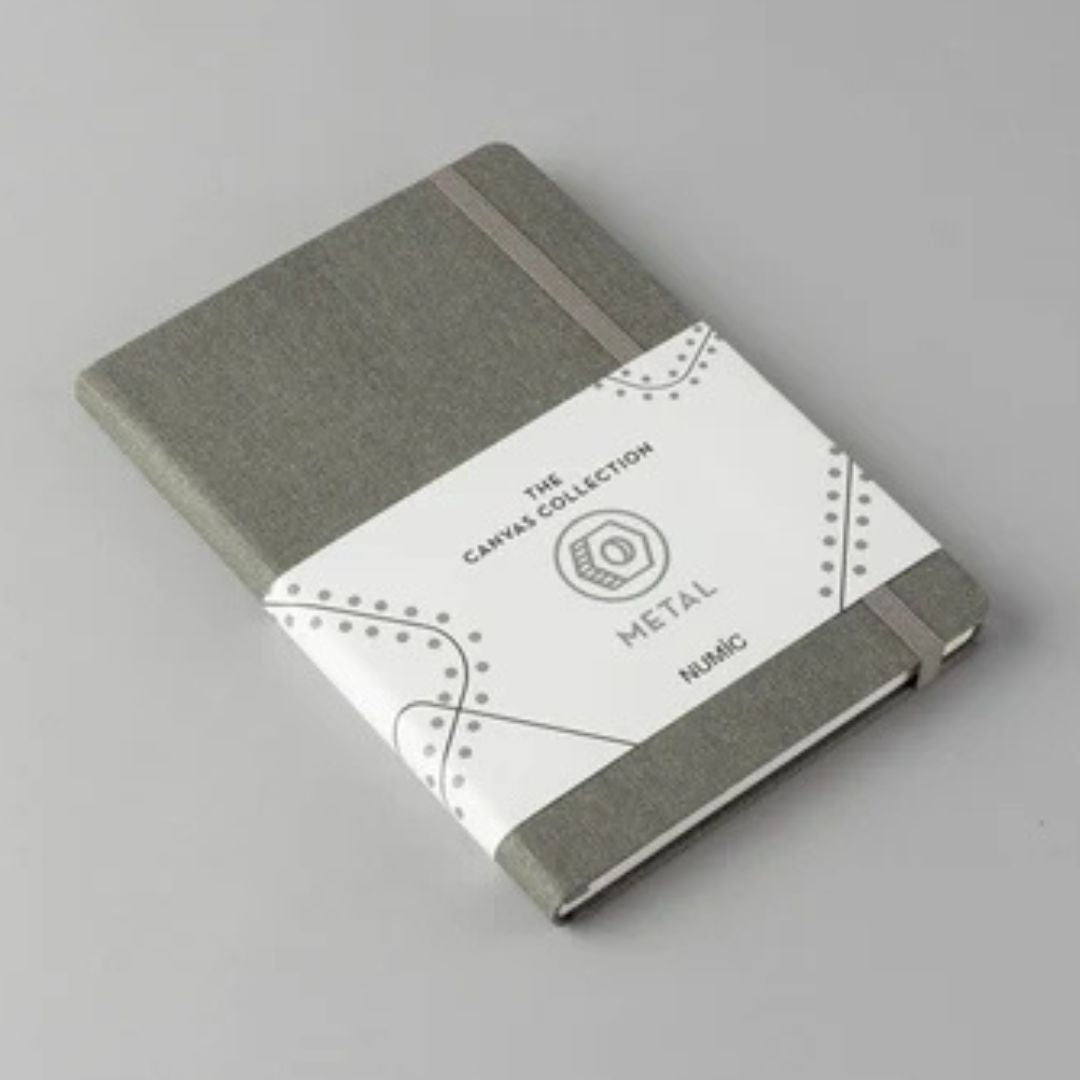 Numic Numic Canvas Collection Notebook – Grey — Mango