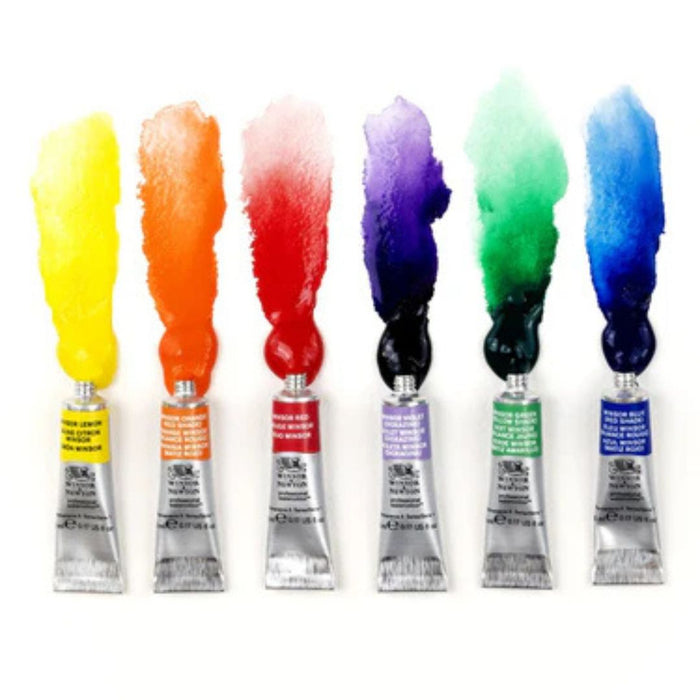 Winsor & Newton Professional Watercolour – 6 x 5ml Tube Set