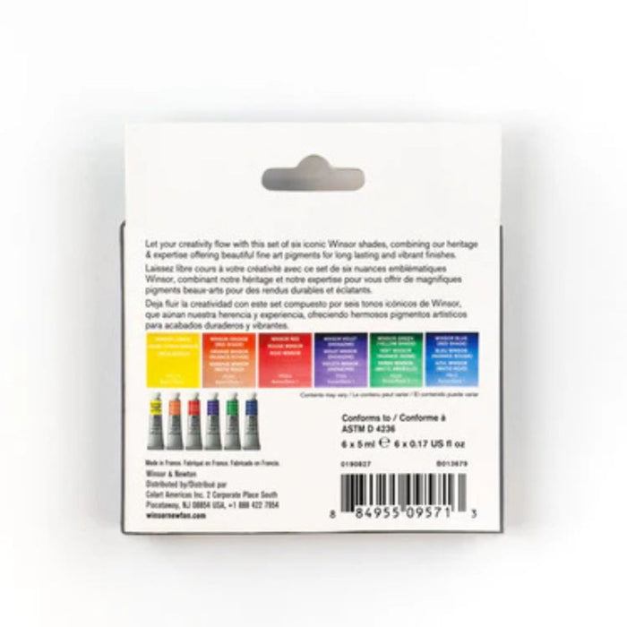 Winsor & Newton Professional Watercolour – 6 x 5ml Tube Set