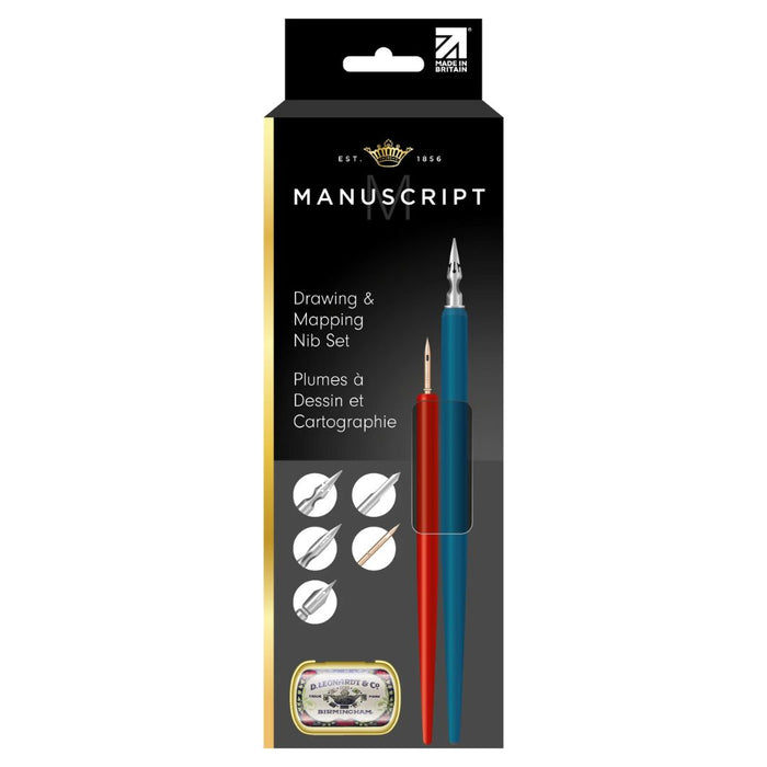 Manuscript Drawing & Mapping Nib Sets