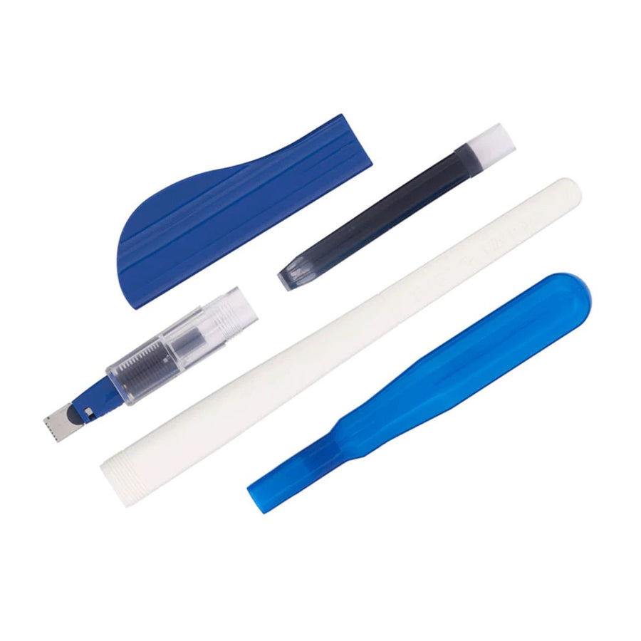 Pilot Parallel Pen Set with Cartridge (6.0mm) – Blue