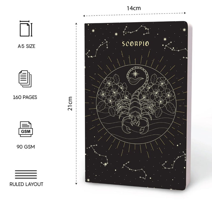 Factor Notes Pursuit Series Notebook - Scorpio