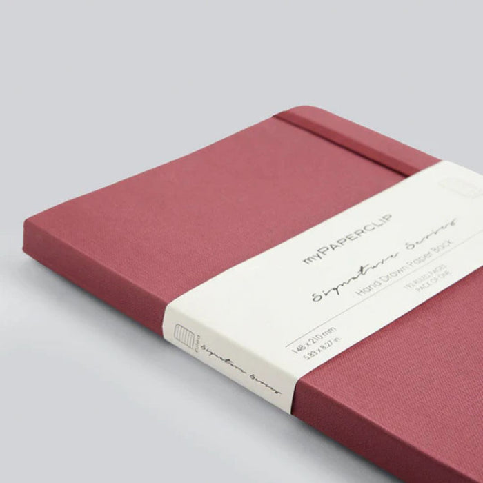 myPAPERCLIP Signature Series Notebook – A5 (Bordeaux)