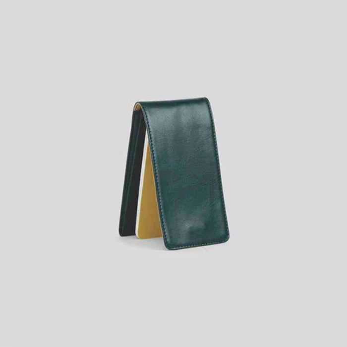 myPAPERCLIP Classic Flippy Journal – Flippy Nano | Italian Vegan Leather | Green