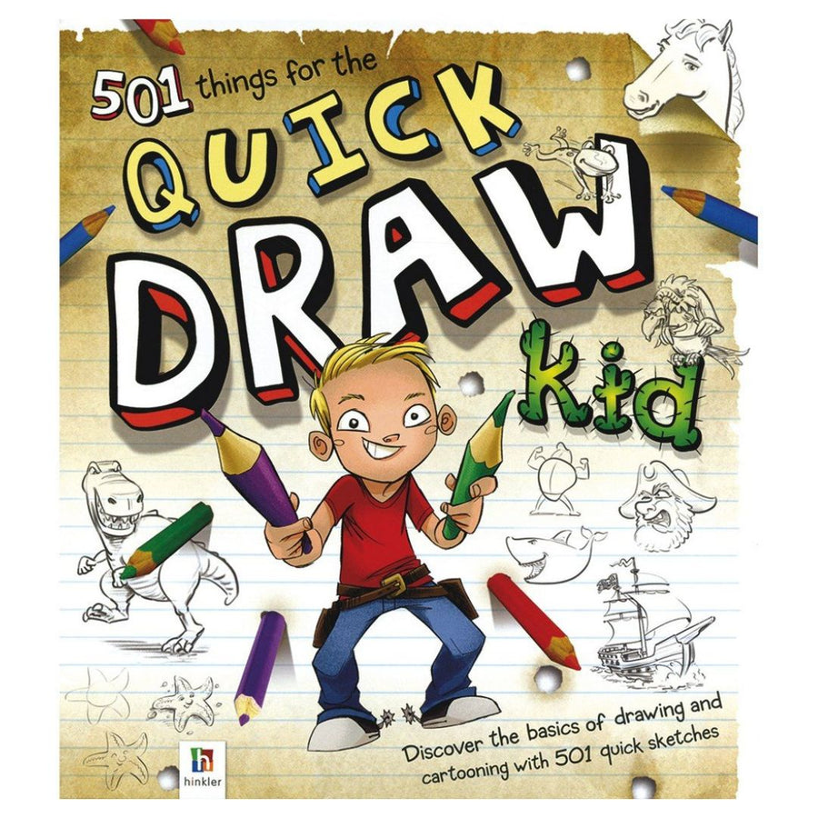 501 Things for the Quick Draw Kid: The Basics of Drawing (Hardcover)