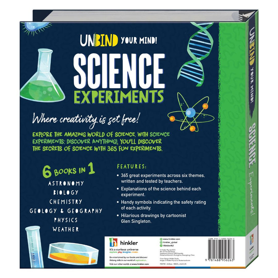 Discover Science Experiments – 365 Experiments to Master (Hardcover)
