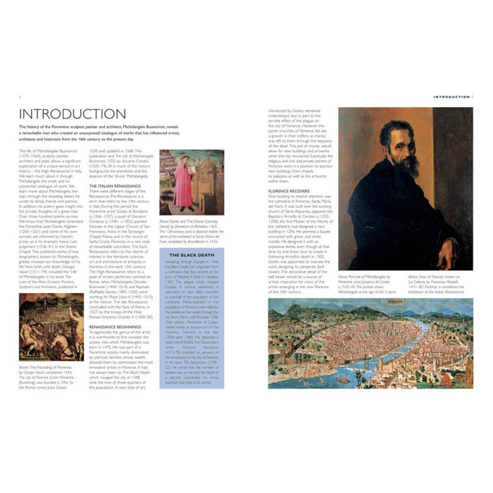 The Life and Works of Michelangelo (Hardcover)