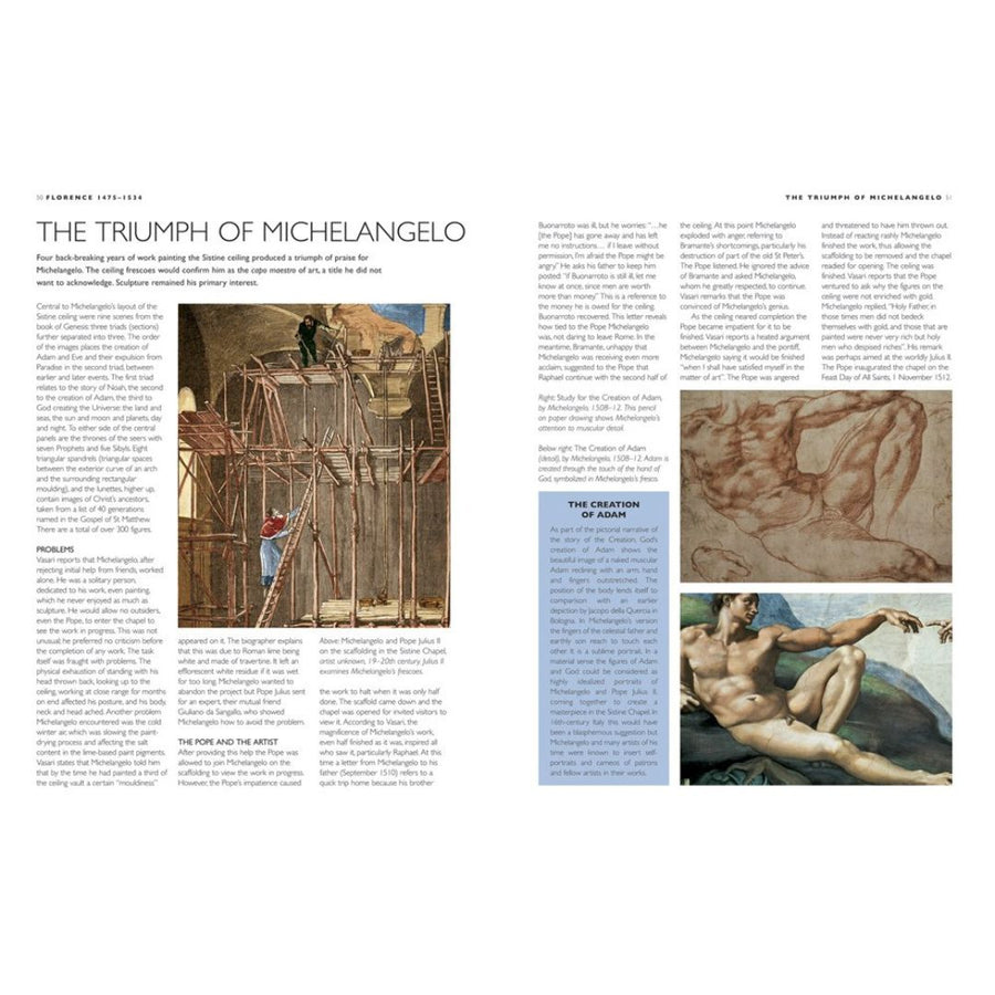 The Life and Works of Michelangelo (Hardcover)