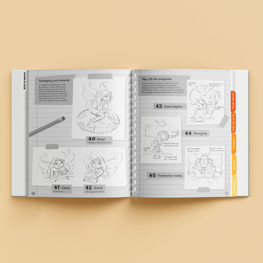 You Can Sketch Anything! – 501 Step-by-Step Drawing Ideas for Kids & Beginners (Unbinders)