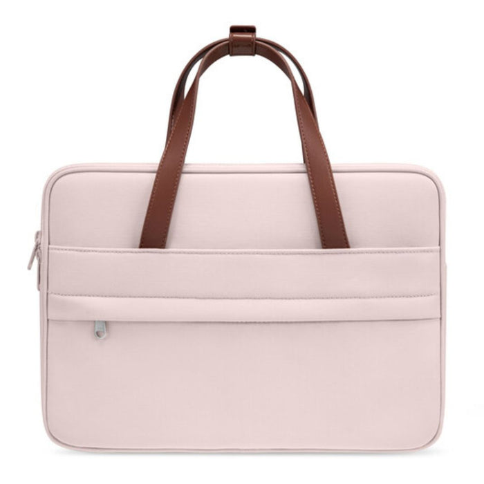 Tomtoc Versatile A12 Laptop Shoulder Bag for 14” Laptops – Blush Pink
