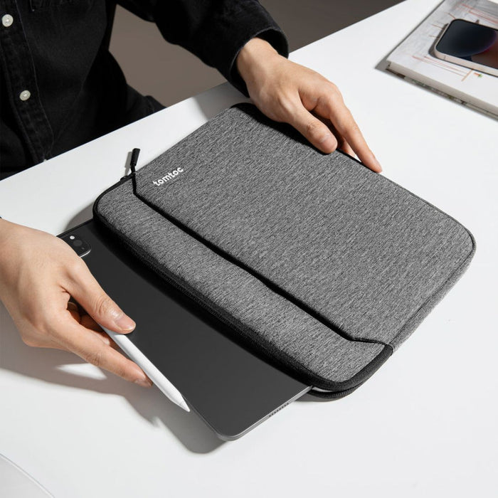 Tomtoc Light-B18 Tablet & Laptop Sleeve 12.9" – Grey