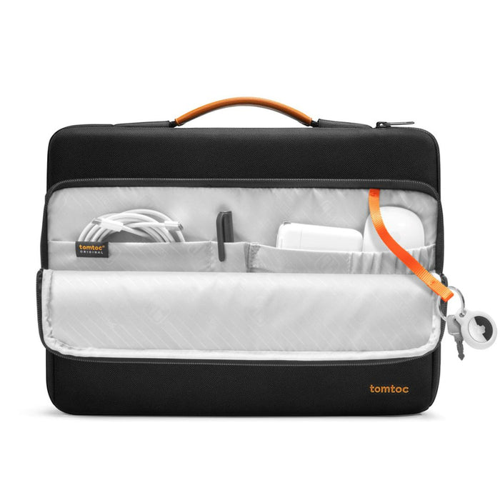Tomtoc Defender-A14 Laptop Briefcase for 16-Inch Laptops – Black