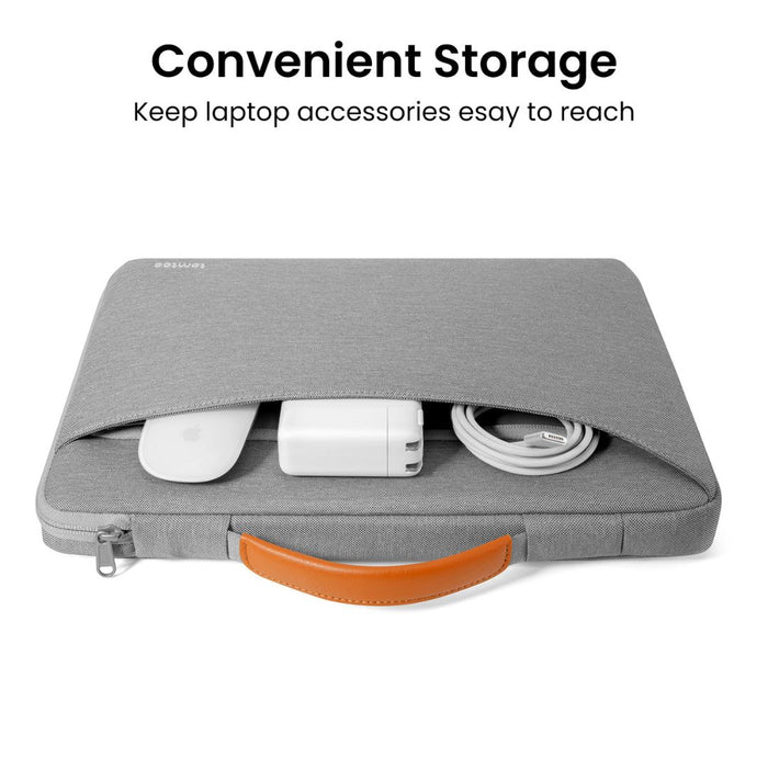 Tomtoc Defender-A22 Laptop Briefcase 14″ (35.56 cm) – Grey