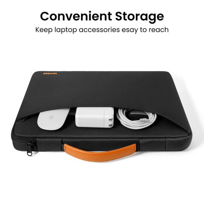 Tomtoc Defender-A22 Laptop Briefcase 14-Inch (35.56 cm) – Black