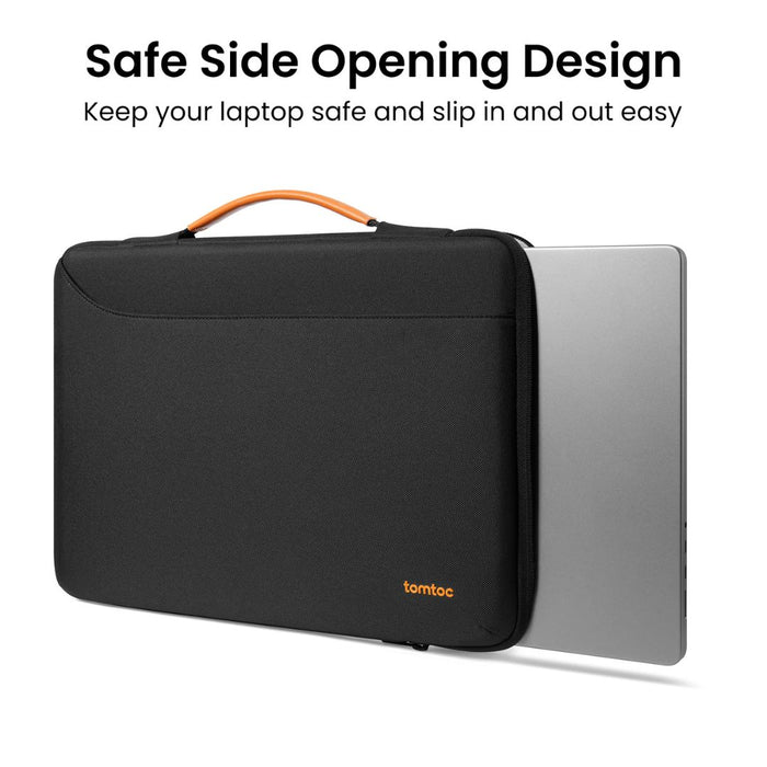 Tomtoc Defender-A22 Laptop Briefcase 14-Inch (35.56 cm) – Black