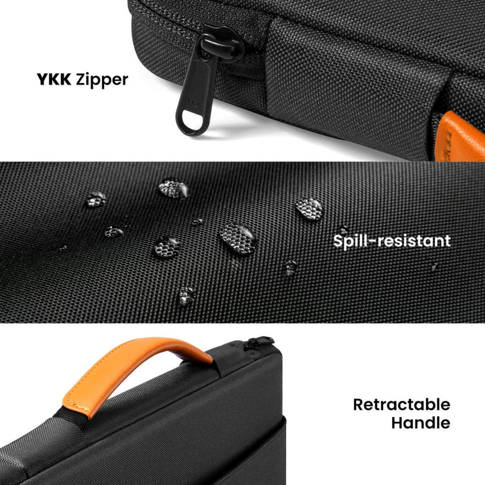 Tomtoc Defender-A22 Laptop Briefcase 14-Inch (35.56 cm) – Black