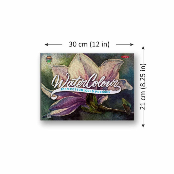Anupam 100% Cotton Watercolour Paper Pad – A4 | 250 GSM