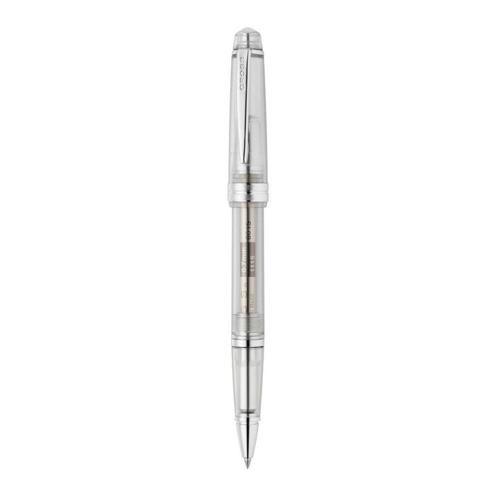 Cross Bailey Light Translucent Clear CT Roller Ball Pen | Medium Nib (0.7 mm)